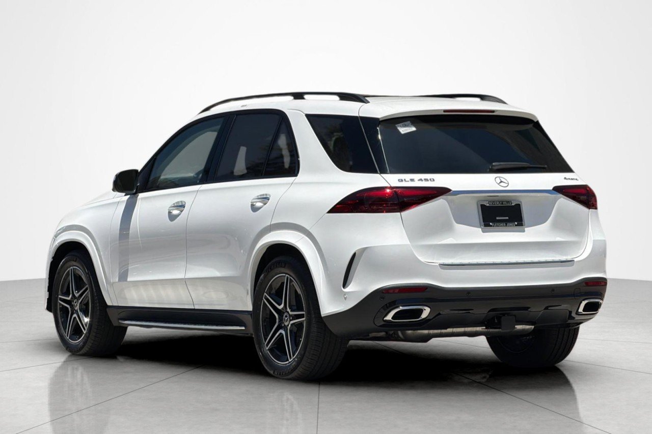 New 2026 Polar White Mercedes-Benz GLE 450 4MATIC® SUV image 3