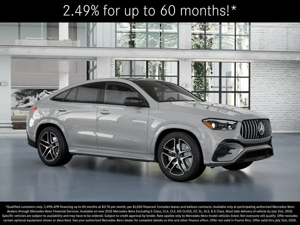 New 2026 MANUFAKTUR Alpine Grey Mercedes-Benz AMG® GLE 53 4MATIC+ Coupe image 54