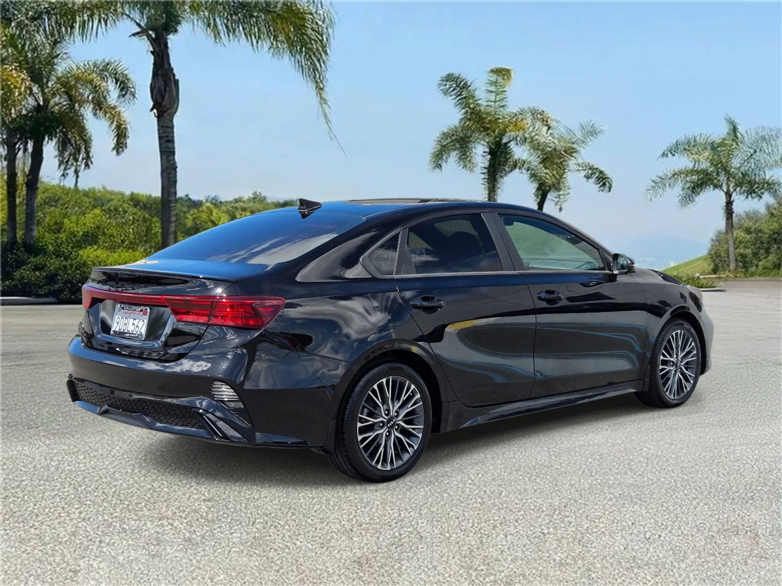 Used 2023 Aurora Black Kia GT-Line IVT image 4