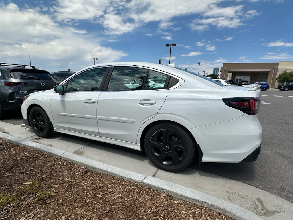 Used 2022 Crystal White Pearl Subaru Sport image 2