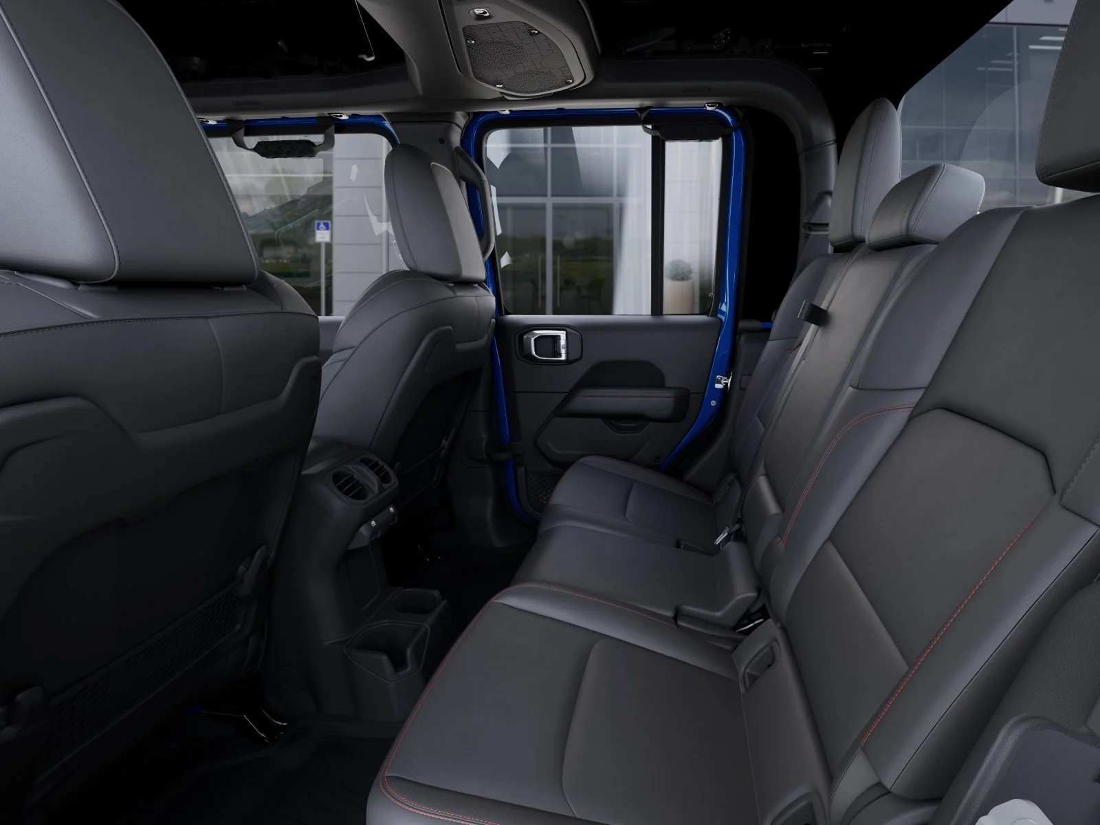 New 2026 Hydro Blue Pearl-Coat Exterior Paint Jeep Rubicon image 53