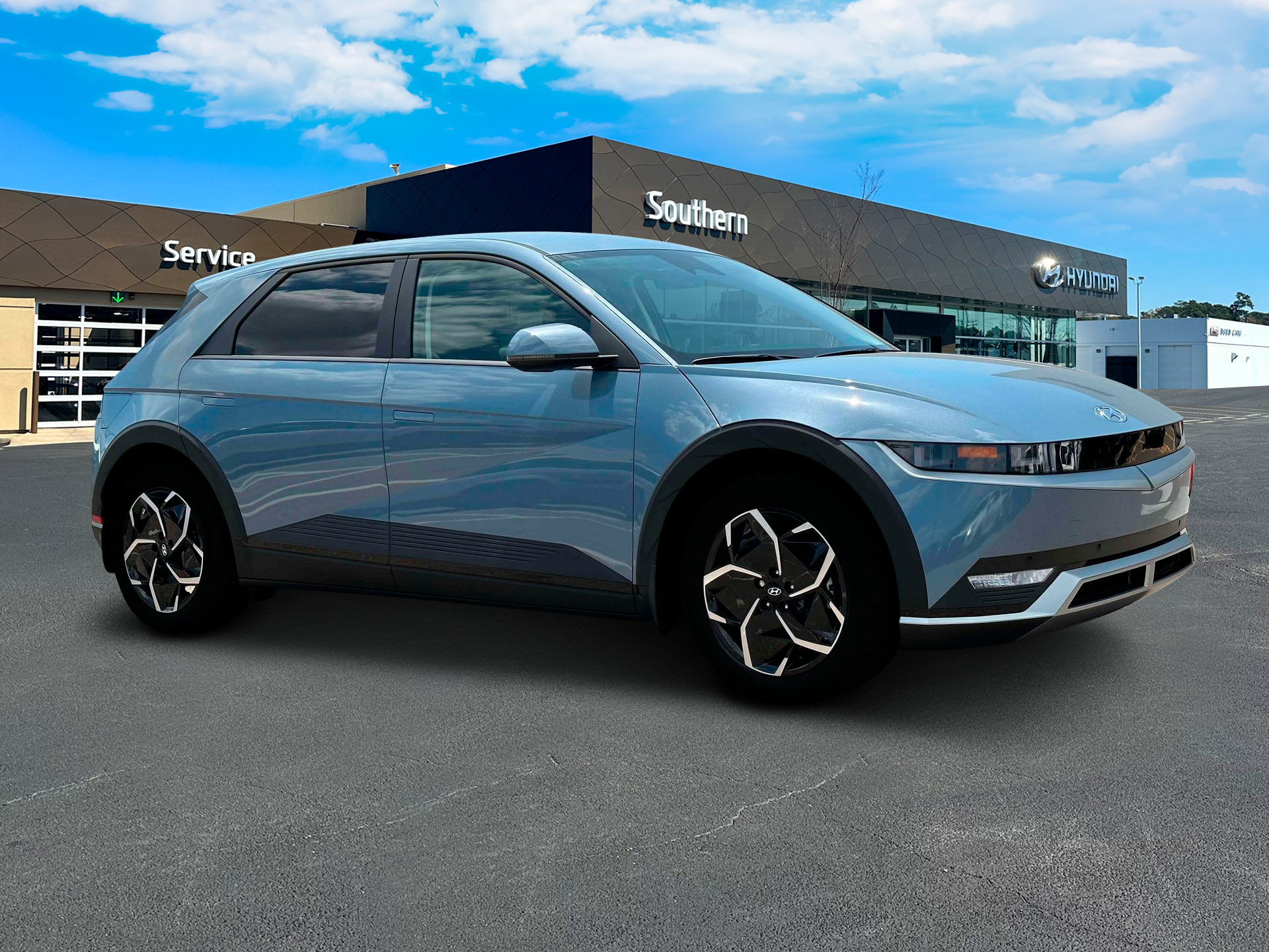 New 2024 Blue Hyundai SEL image 10