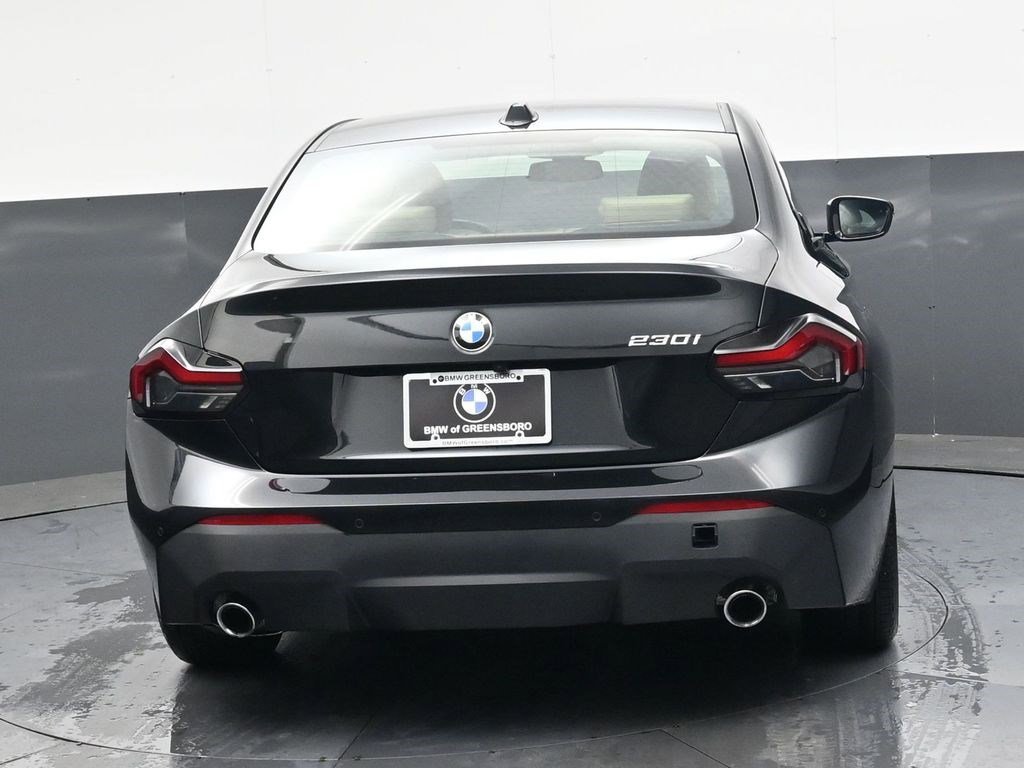 Certified Used 2025 Black Sapphire Metallic BMW 230i image 4