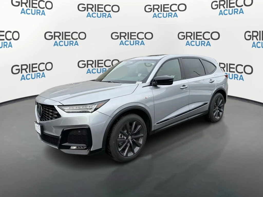 New 2026 Solar Silver Metallic Acura SH-AWD A-Spec image 3