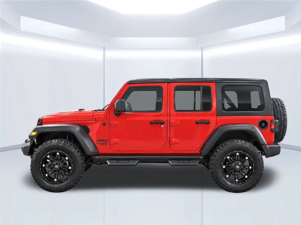 Used 2021 Red Jeep Unlimited Sport S image 8