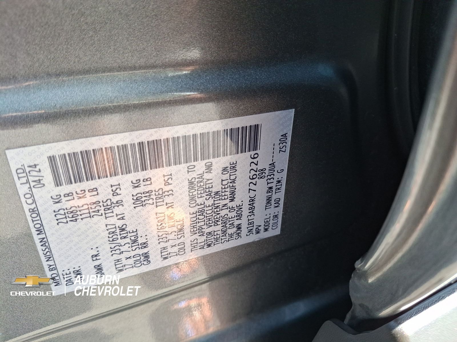 2024 Nissan Rogue S - Photo 29