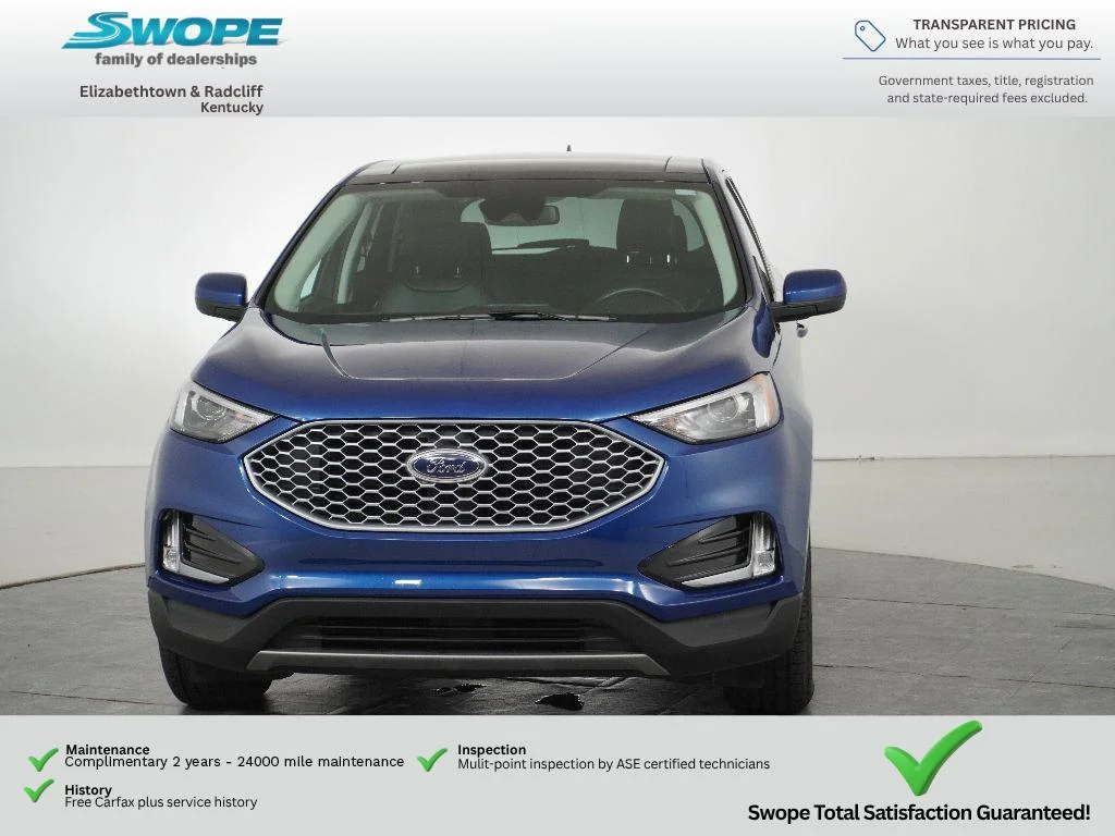 Certified Used 2023 Atlas Blue Ford SEL image 12