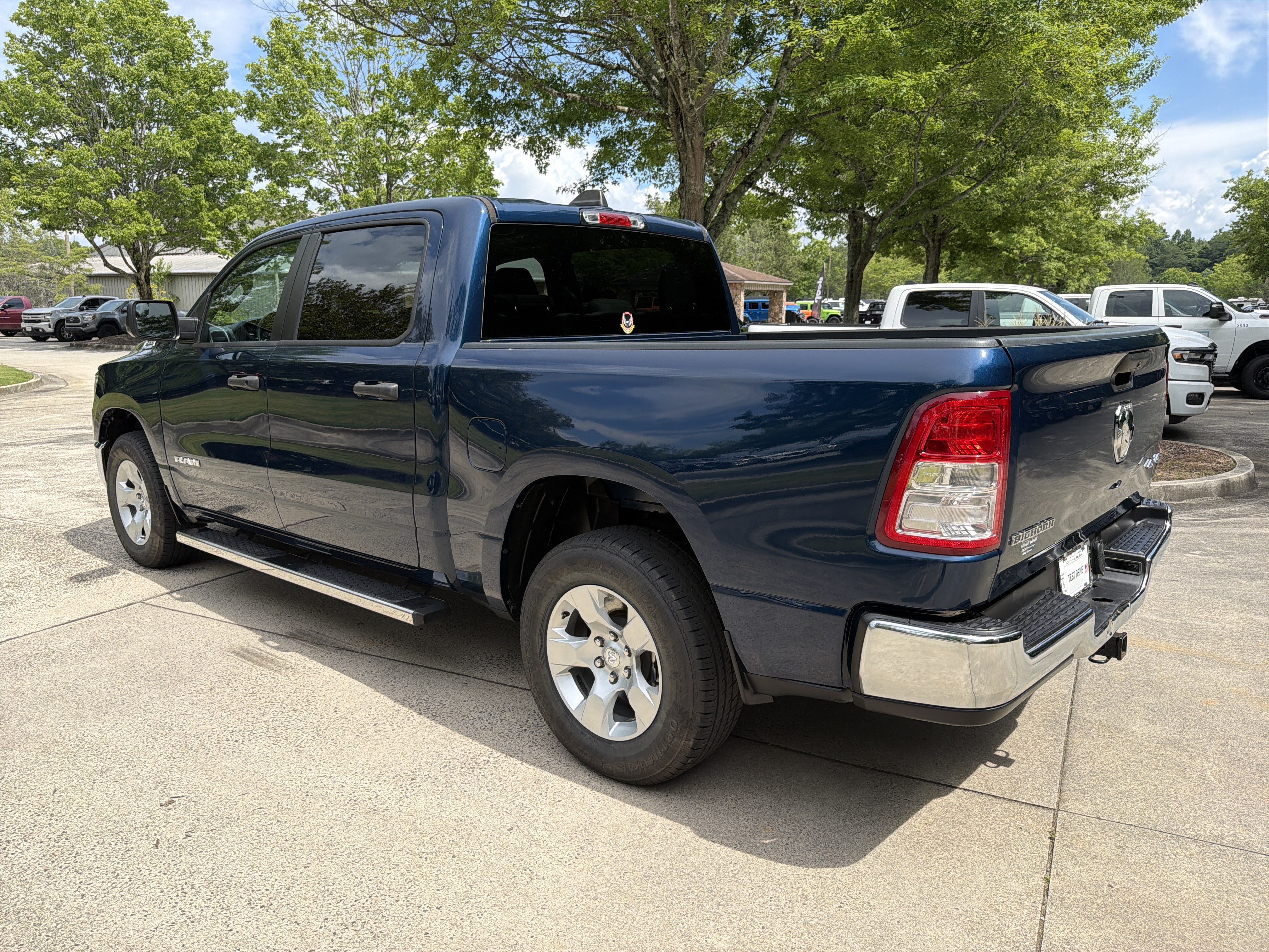 Used 2023 Patriot Blue Pearlcoat Ram Big Horn image 7
