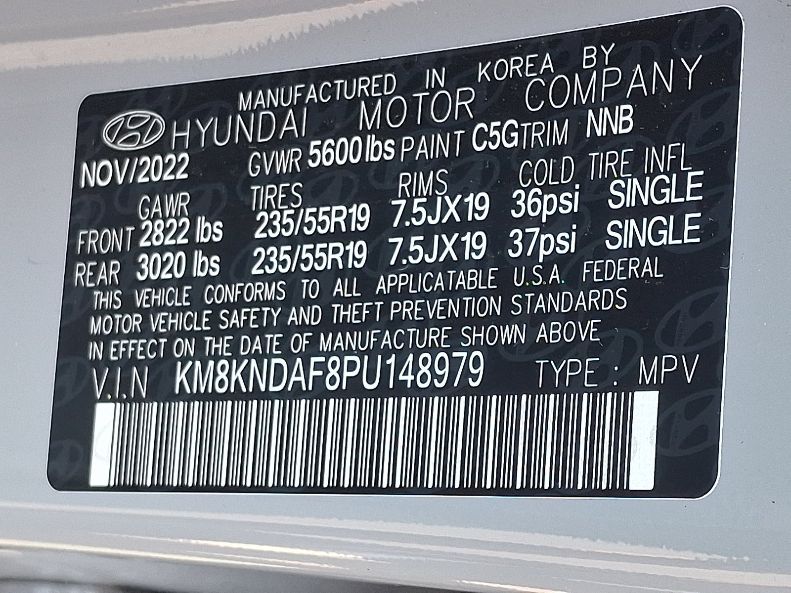Used 2023 Gray Hyundai SEL image 26