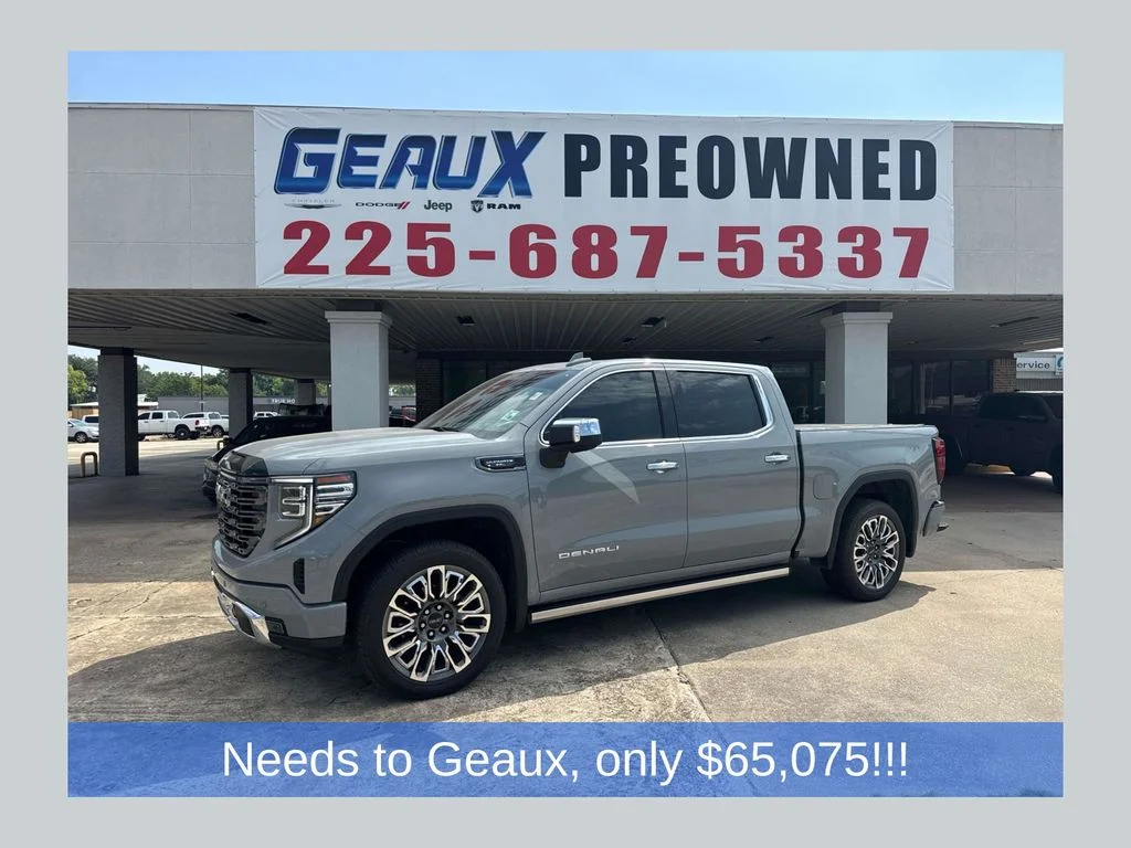 Used 2025 Gray GMC Denali Ultimate image 1