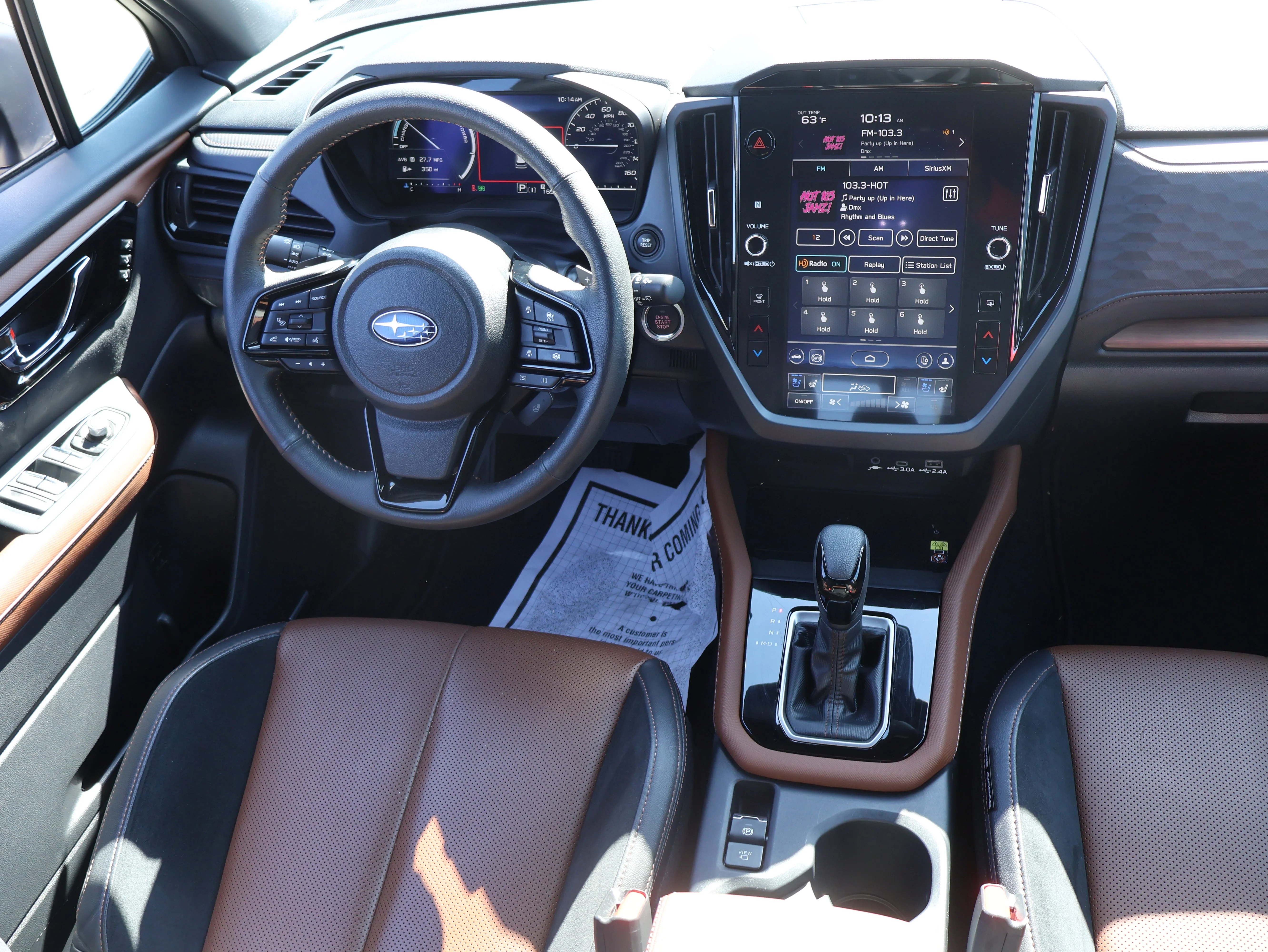 Used 2025 Magnetite Gray Metallic Subaru Touring Hybrid image 13