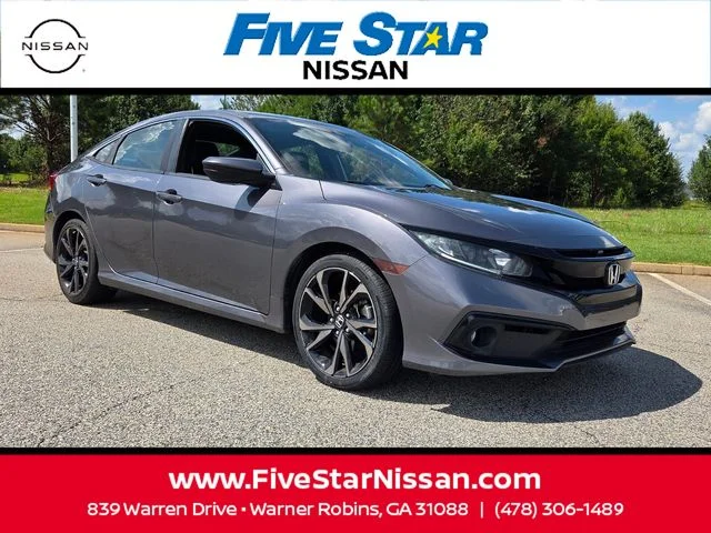 Used 2020 Gray Honda Sport image 1