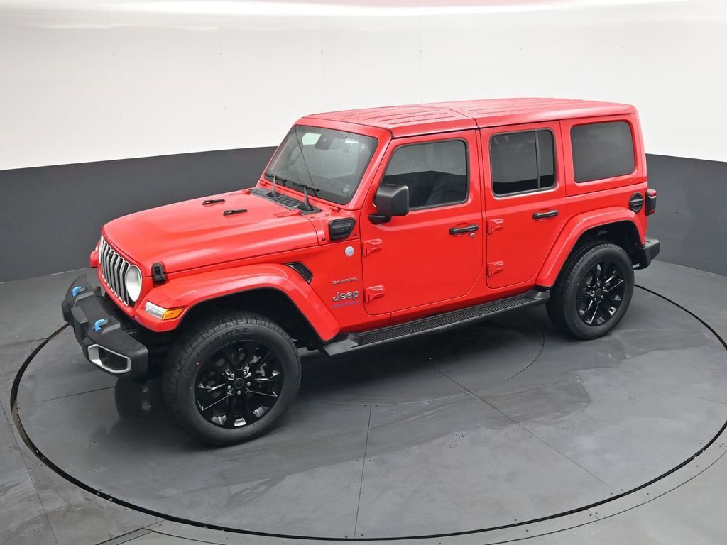 Used 2024 Red Jeep Sahara 4xe image 40