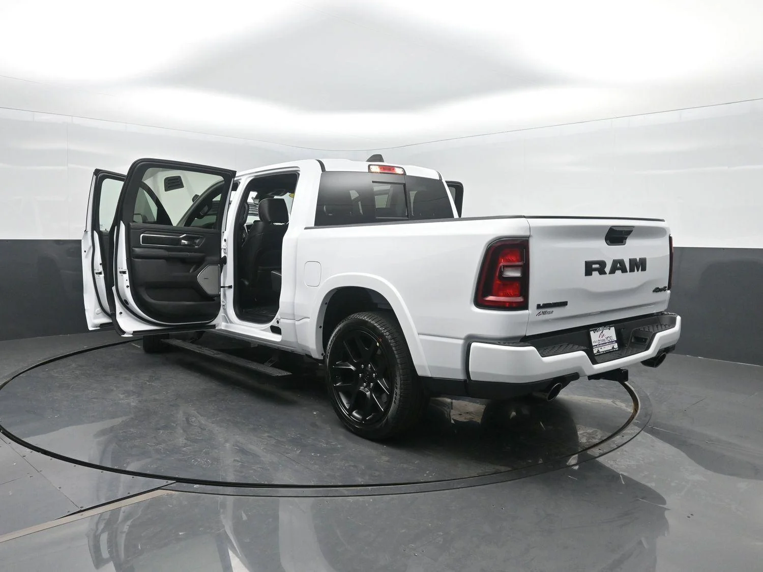 New 2026 Bright White Clear-Coat Exterior Paint RAM Laramie image 51