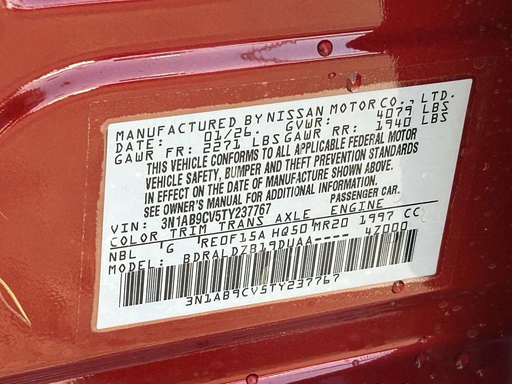 New 2026 Scarlet Ember Tintcoat Nissan SV image 21