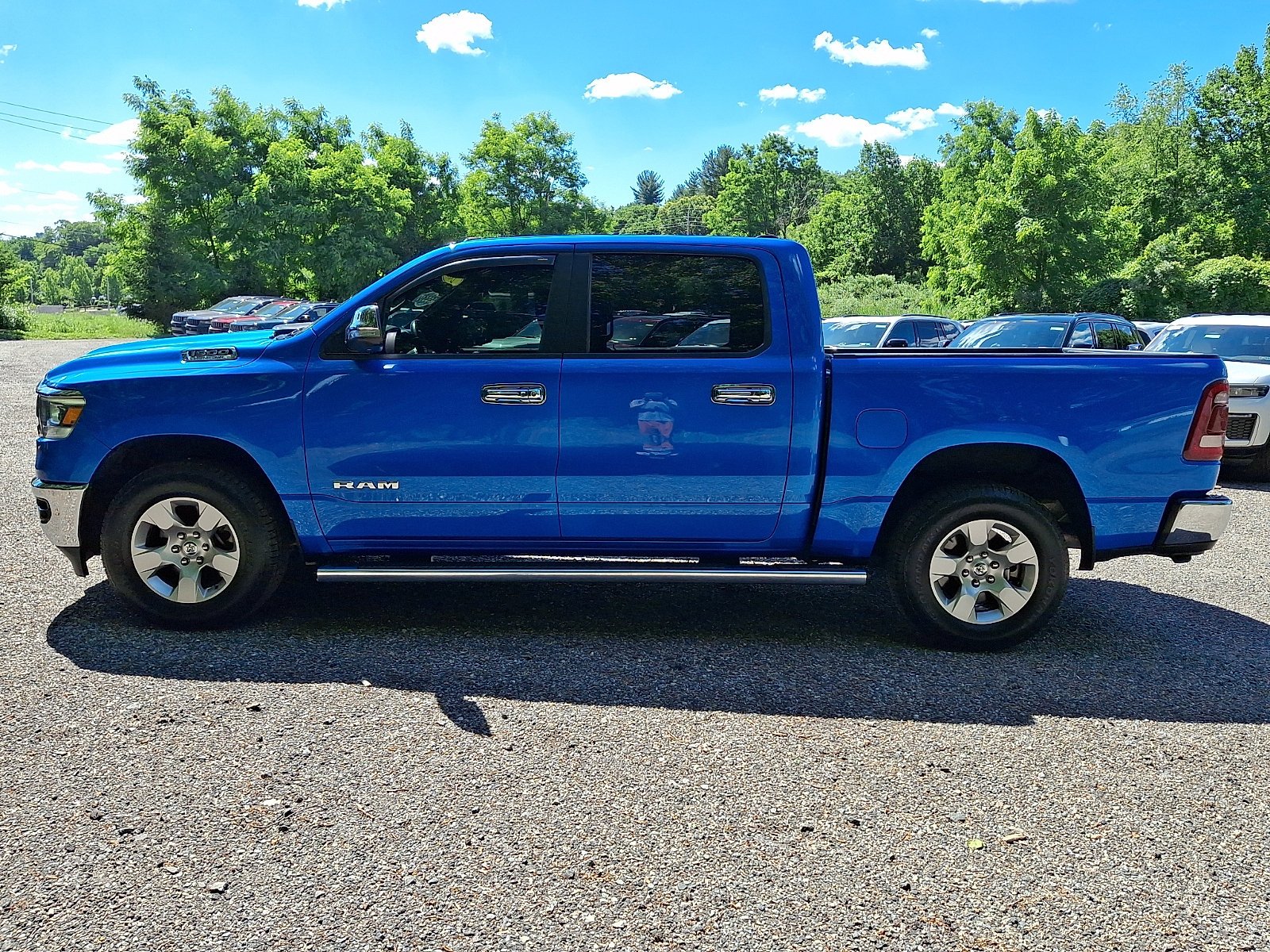 Certified Used 2021 Hydro Blue Pearlcoat Ram Big Horn image 4