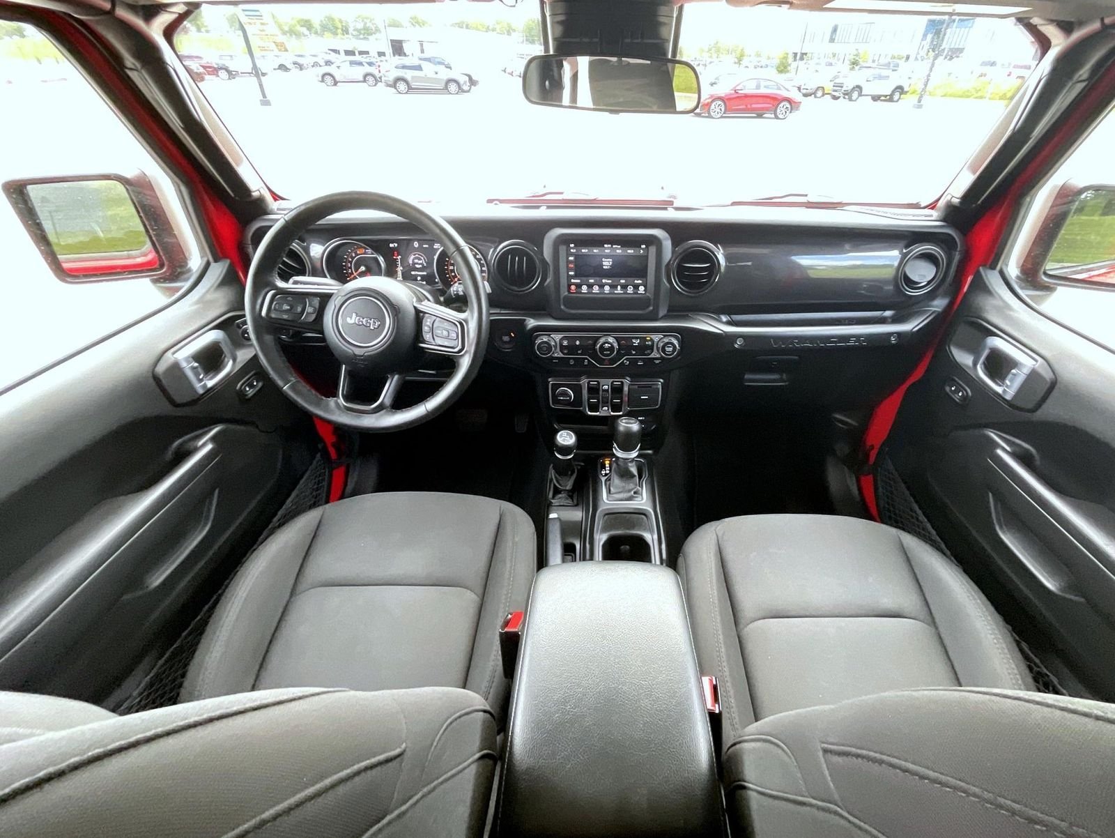 Used 2022 Red Jeep Unlimited Sport Altitude image 15