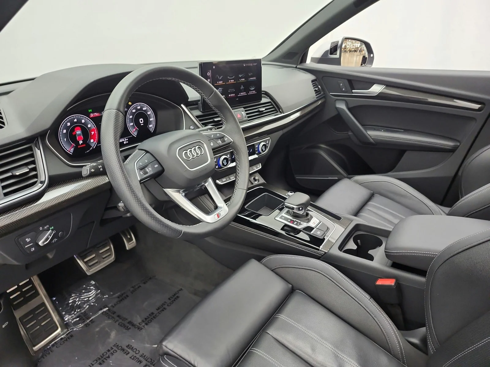 Used 2023 Mythos Black Metallic Audi Premium Plus image 12