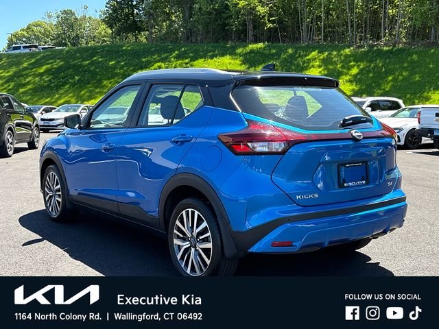 Used 2023 Nissan Kicks SV with VIN 3N1CP5CV4PL545857 for sale in Wallingford, CT