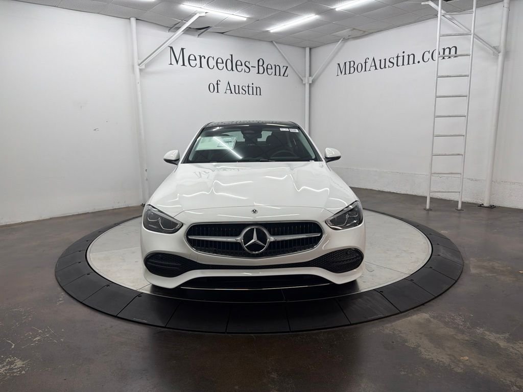 New 2026 Polar White Mercedes-Benz C 300 image 2