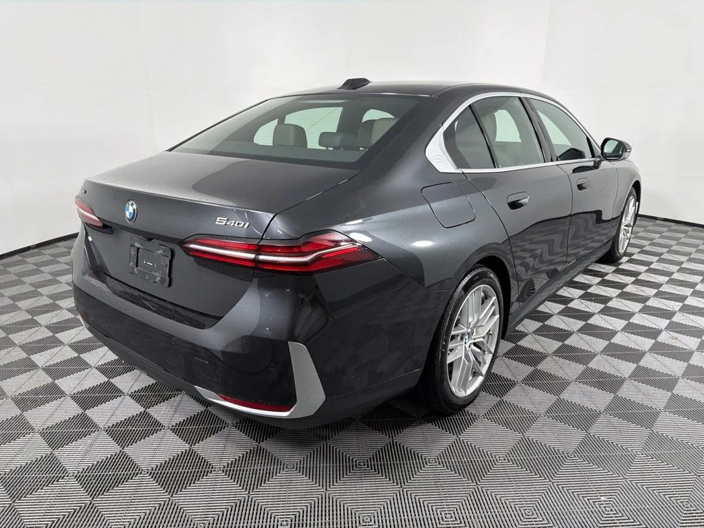 Certified Used 2024 Dark Graphite Metallic BMW 540i xDrive image 5