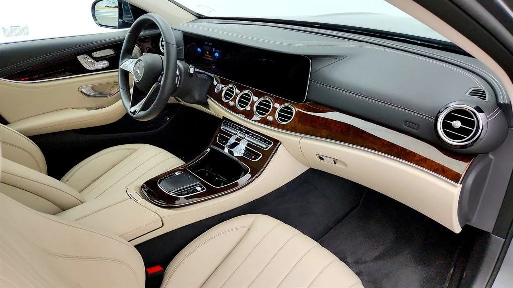 Used 2022 Selenite Grey Metallic Mercedes-Benz E 350 4MATIC® Sedan w/ Nappa Leather & Panorama Roof image 25