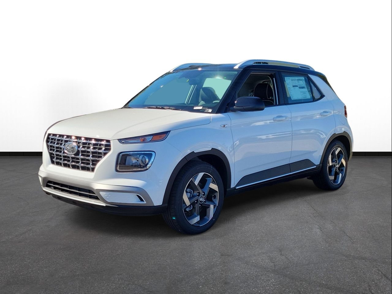 New 2026 Lunar White w/Black Roof Hyundai SEL w/Two-Tone Roof image 2
