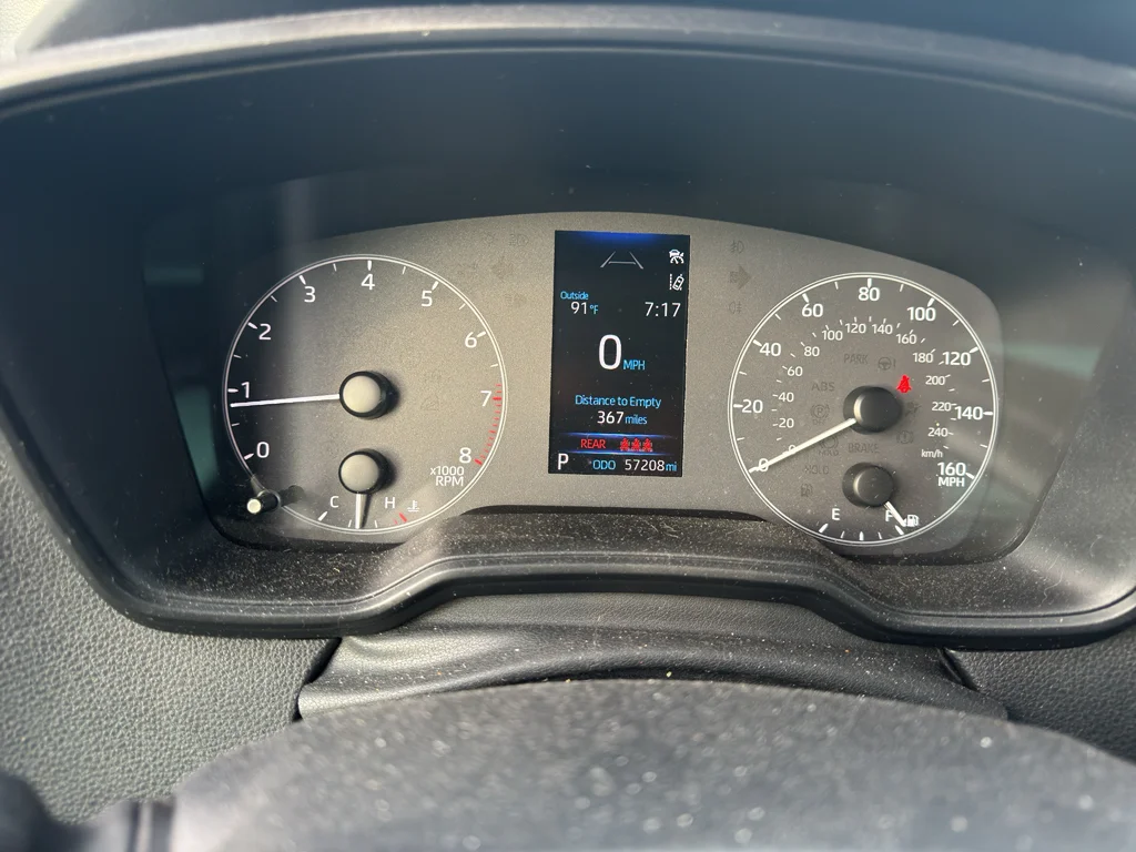 Used 2024 Midnight Black Metallic Toyota LE image 10