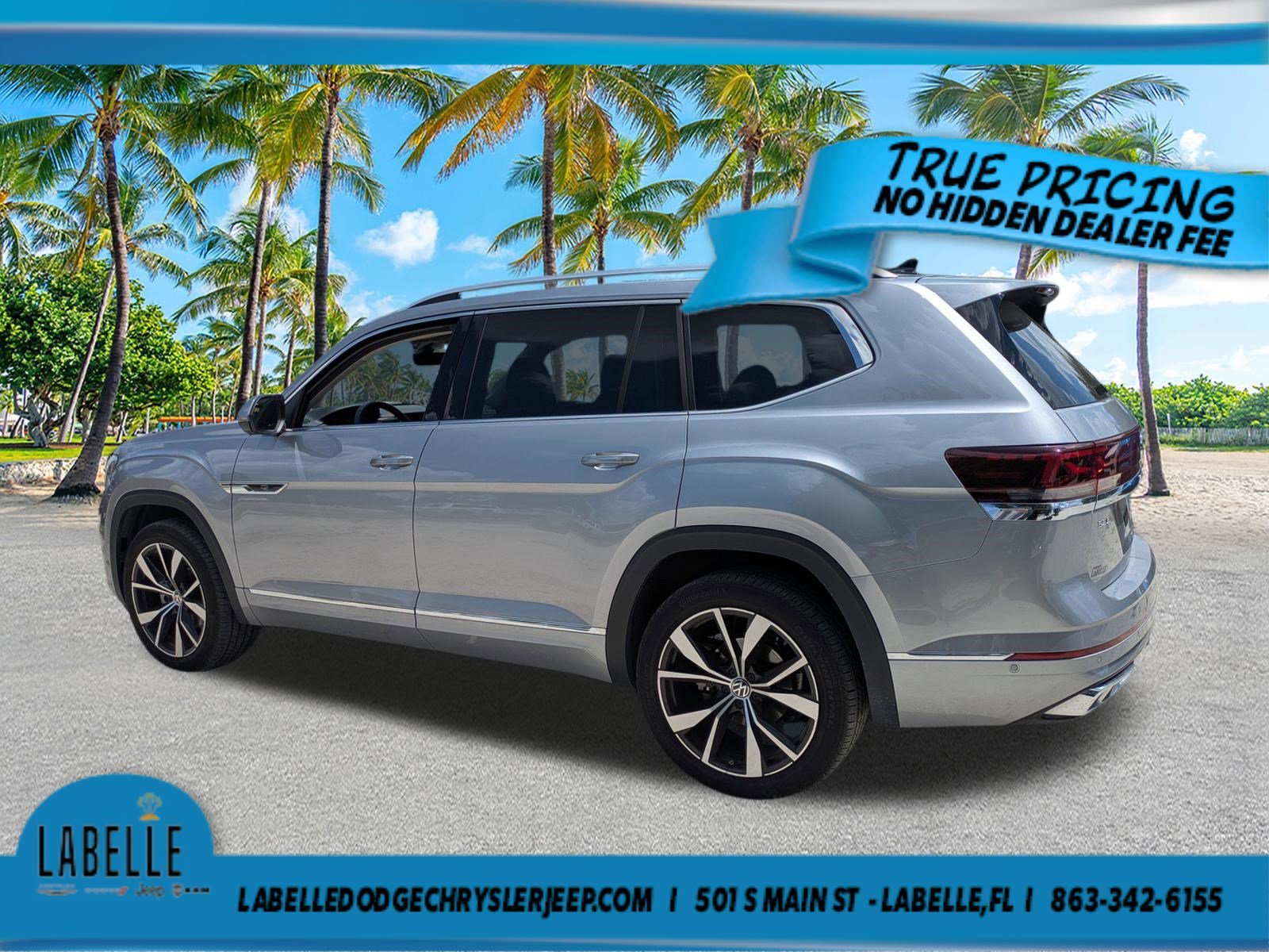 Used 2025 Silver Volkswagen 2.0T SEL Premium R-Line image 6