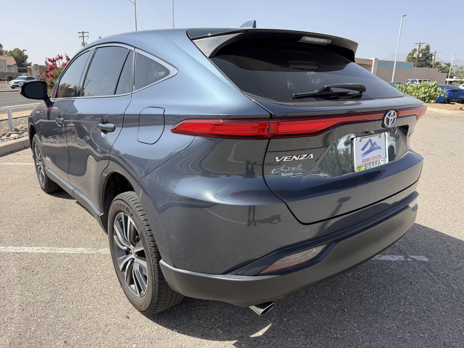 Used 2021 Coastal Gray Metallic Toyota LE image 3
