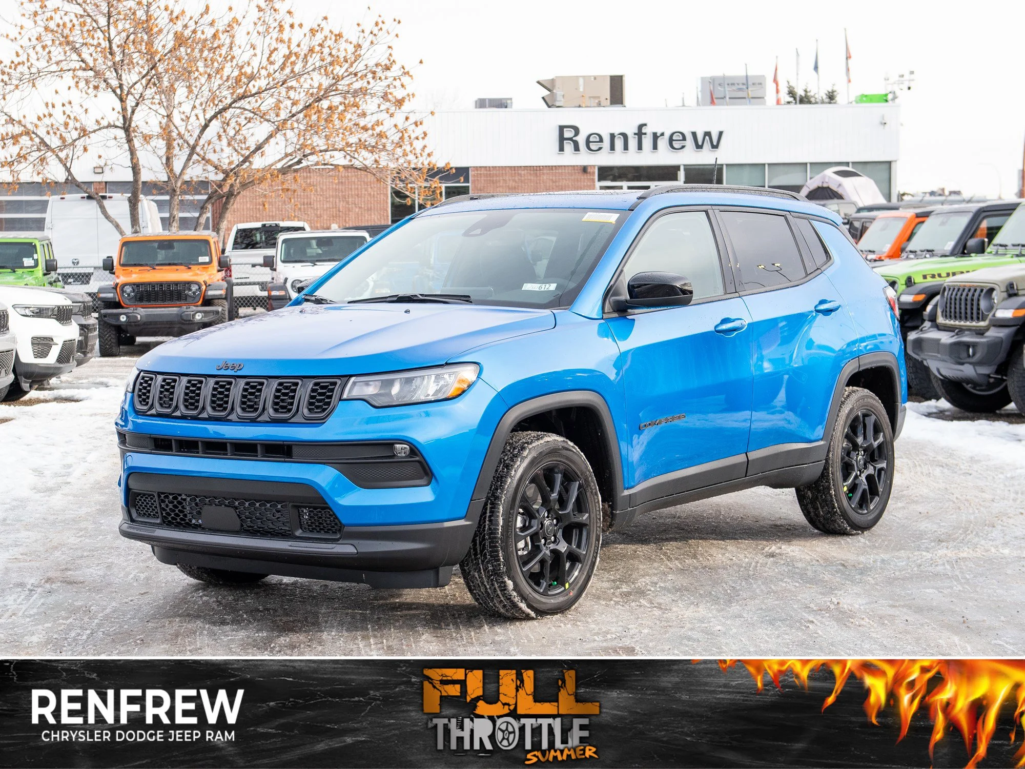 New 2026 Blue Jeep North* image 1