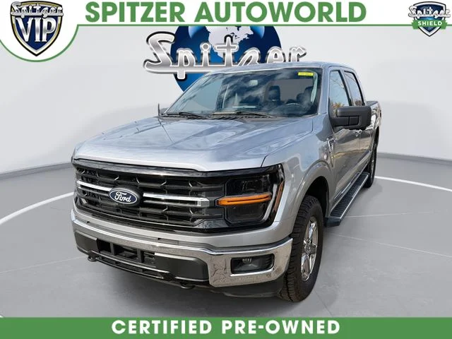 Used 2024 Silver Metallic Ford XLT image 1