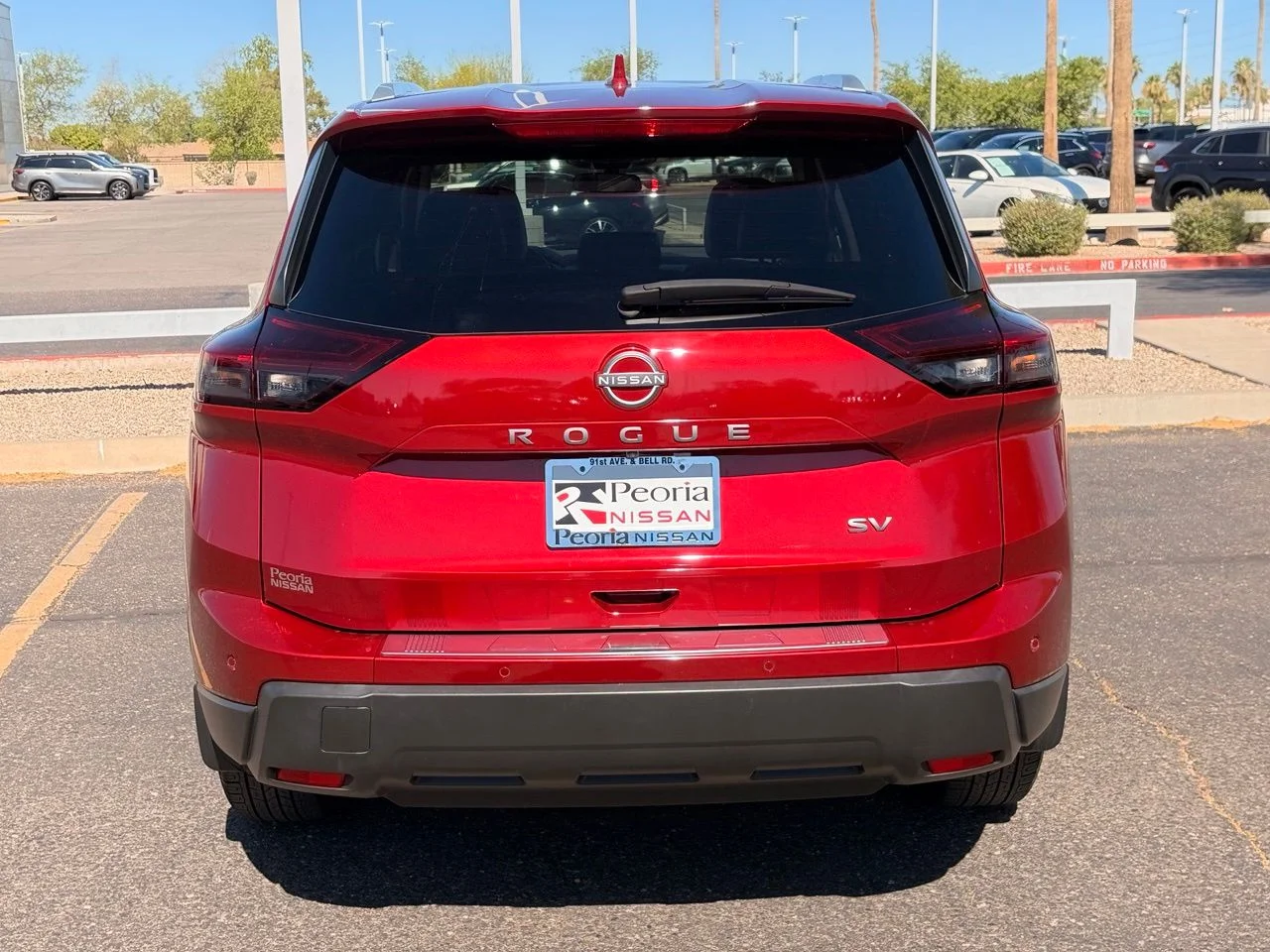 Used 2024 Scarlet Ember Tintcoat Nissan SV image 4