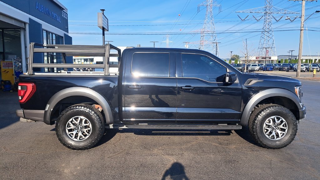 Used 2021 Black Metallic Ford Raptor image 4