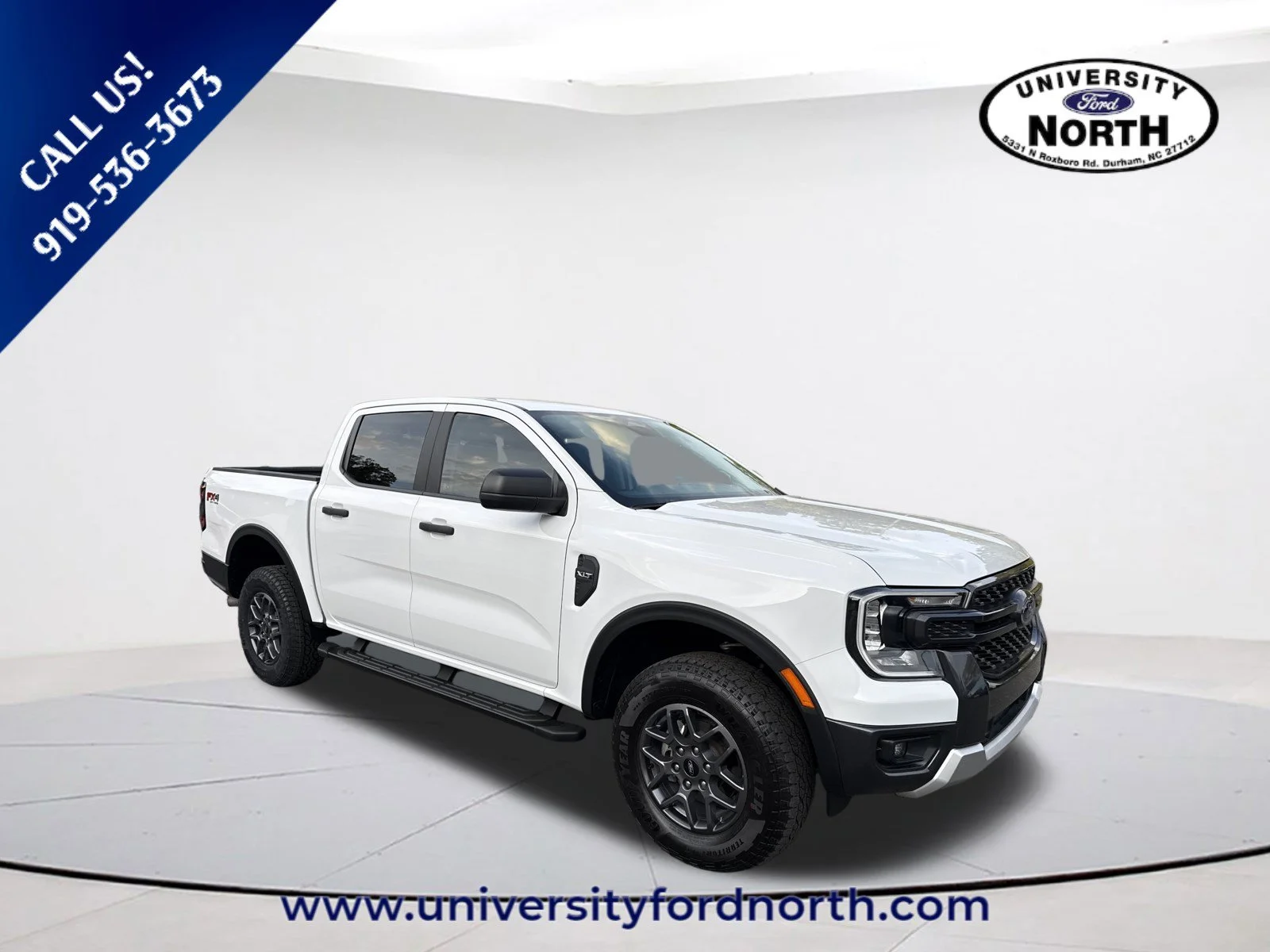 Used 2025 Oxford White Ford XLT image 1
