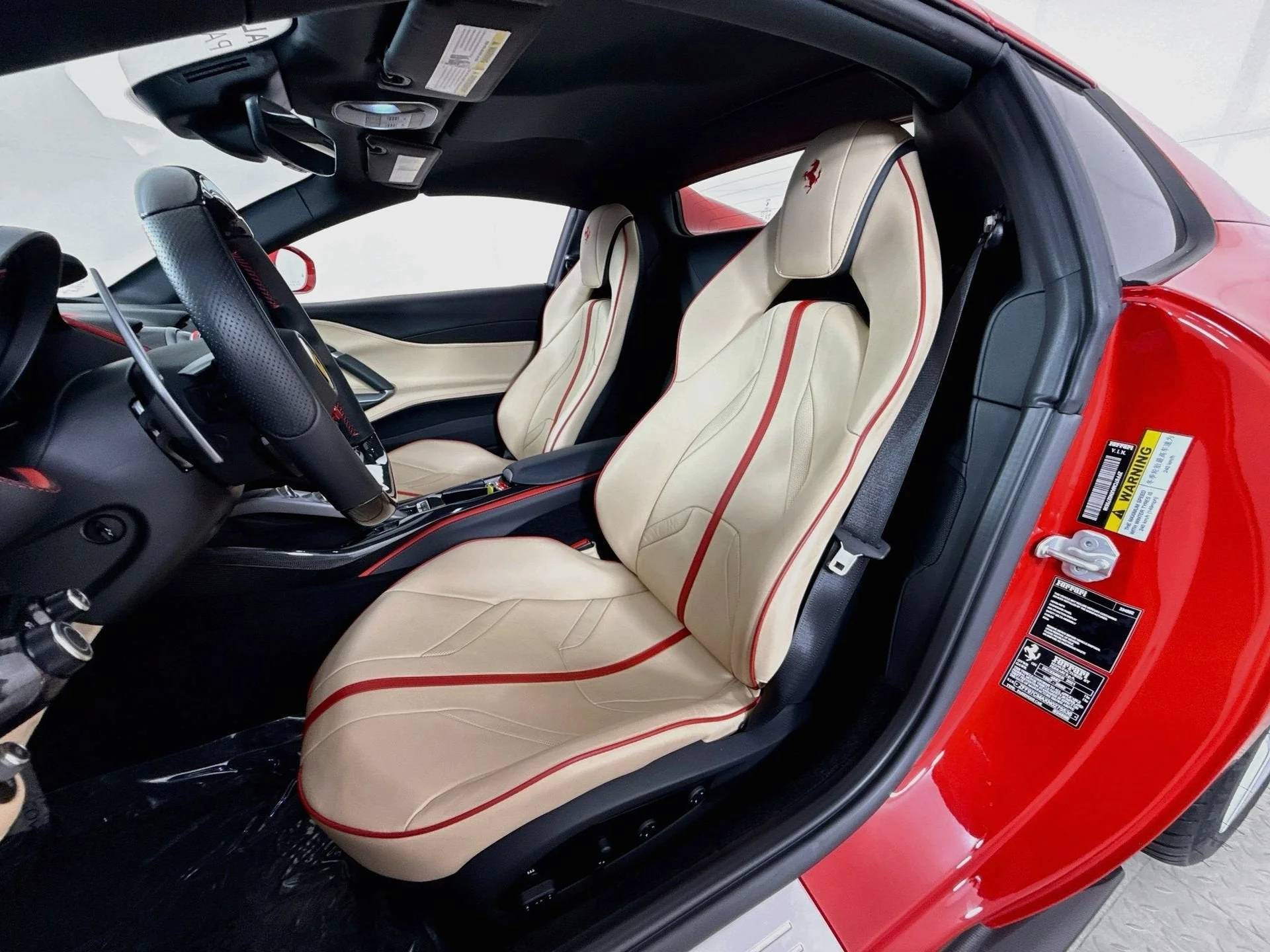 Certified Used 2022 Rosso Corsa Ferrari Base image 9