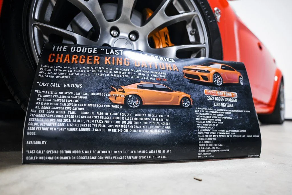 Used 2023 Orange Dodge SRT Hellcat Redeye Widebody image 14