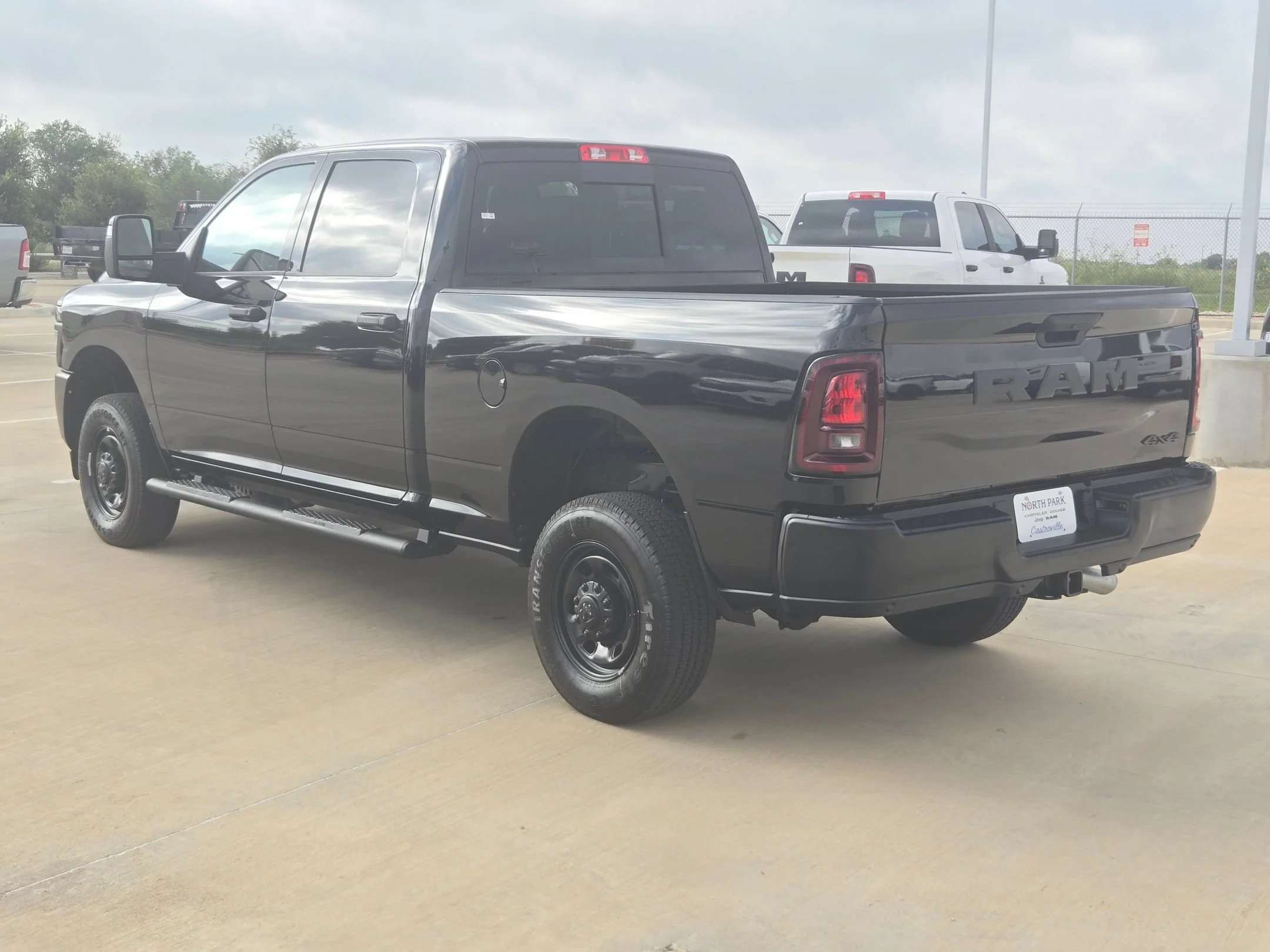 New 2026 Diamond Black Crystal Pearlcoat RAM Tradesman image 5