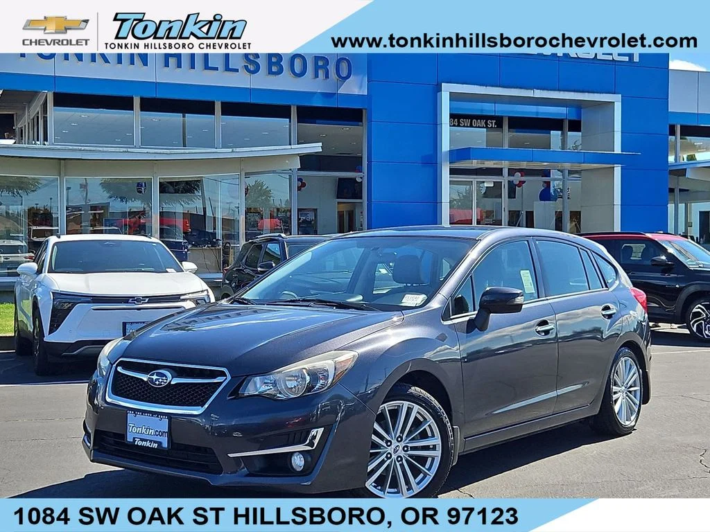 Used 2015 Dark Gray Metallic Subaru 2.0i Limited image 1