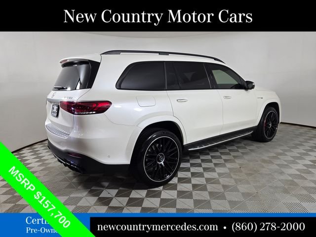 Certified Used 2021 White Mercedes-Benz GLS 63 AMG® image 3