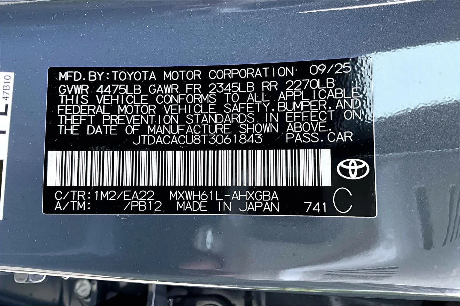 New 2026 Guardian Gray Toyota  XSE image 17