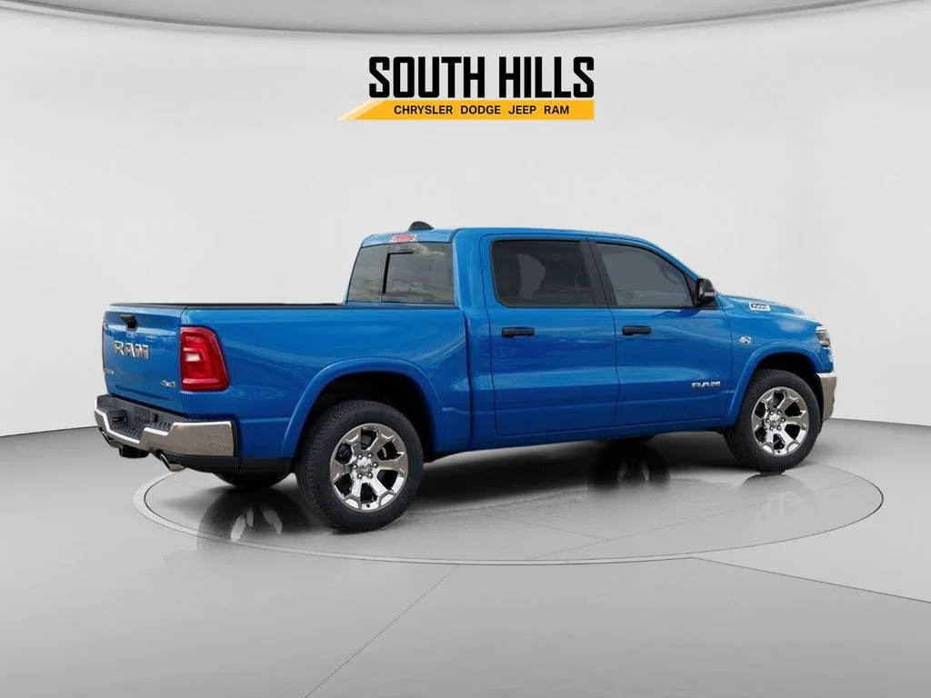 New 2026 Hydro Blue Pearl-Coat Exterior Paint RAM Big Horn/Lone Star image 4