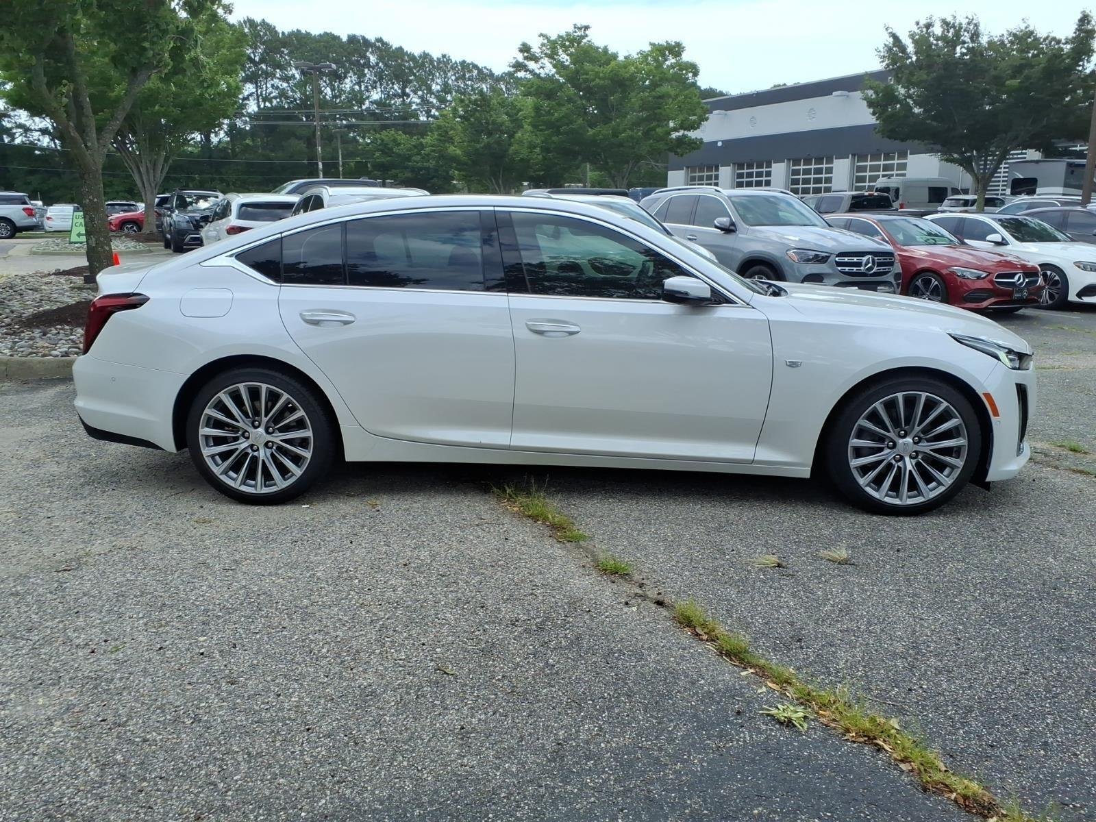 Used 2024 Crystal White Tricoat Cadillac Premium Luxury image 5