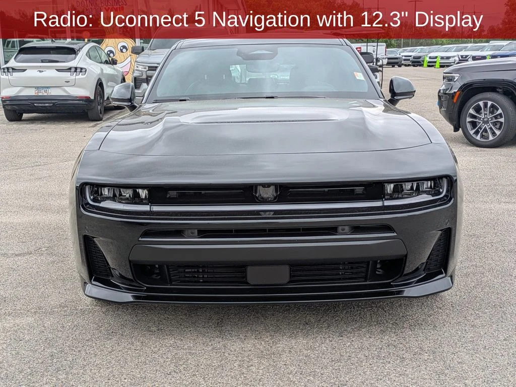 New 2026 Diamond Black Crystal Pearlcoat Dodge R/T Plus image 11
