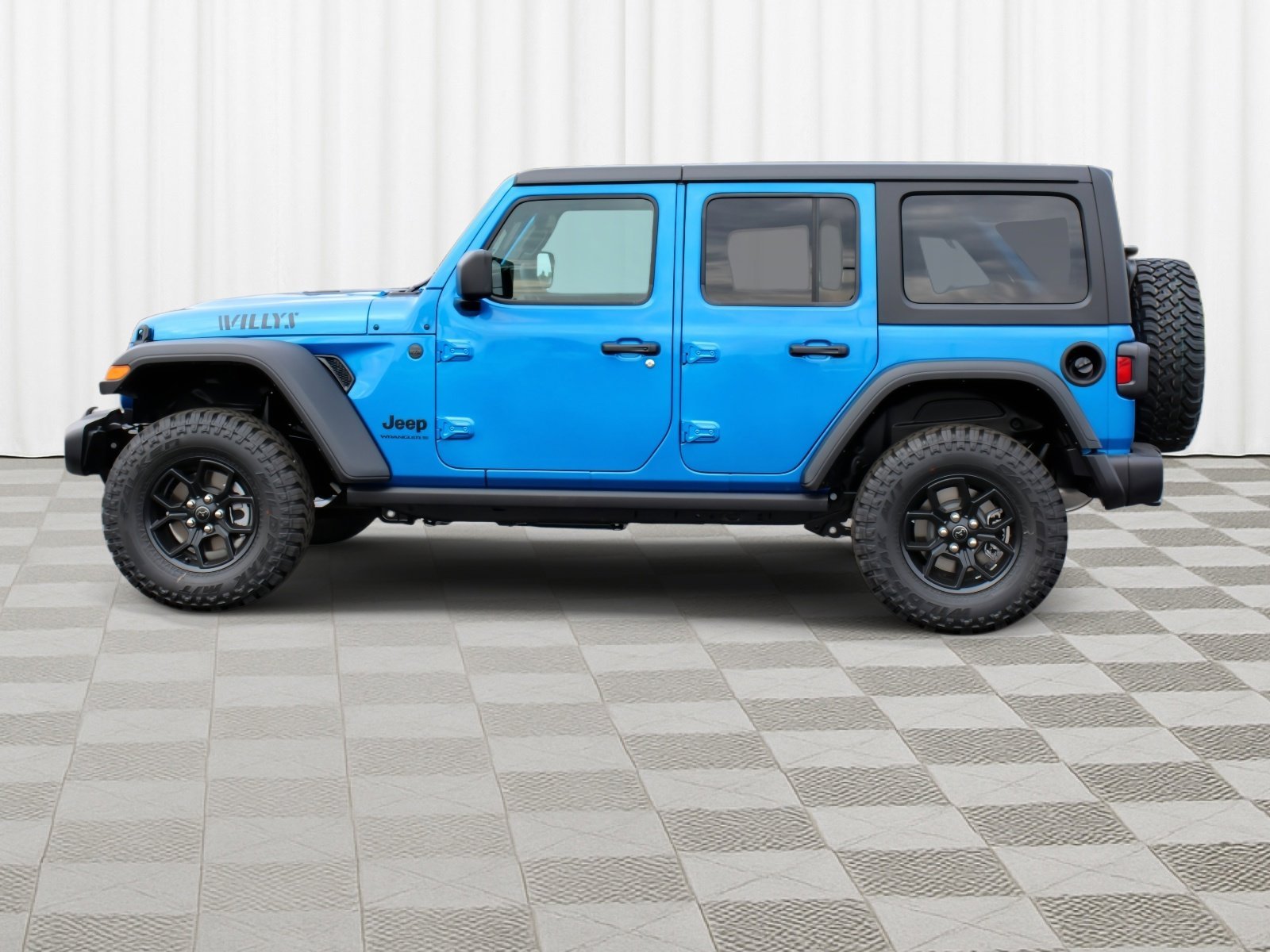 New 2026 Hydro Blue Pearl-Coat Exterior Paint Jeep Willys image 34