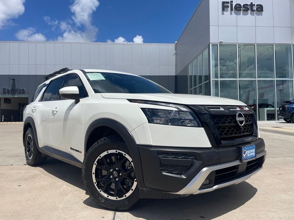 Certified Used 2024 White Nissan Rock Creek image 1
