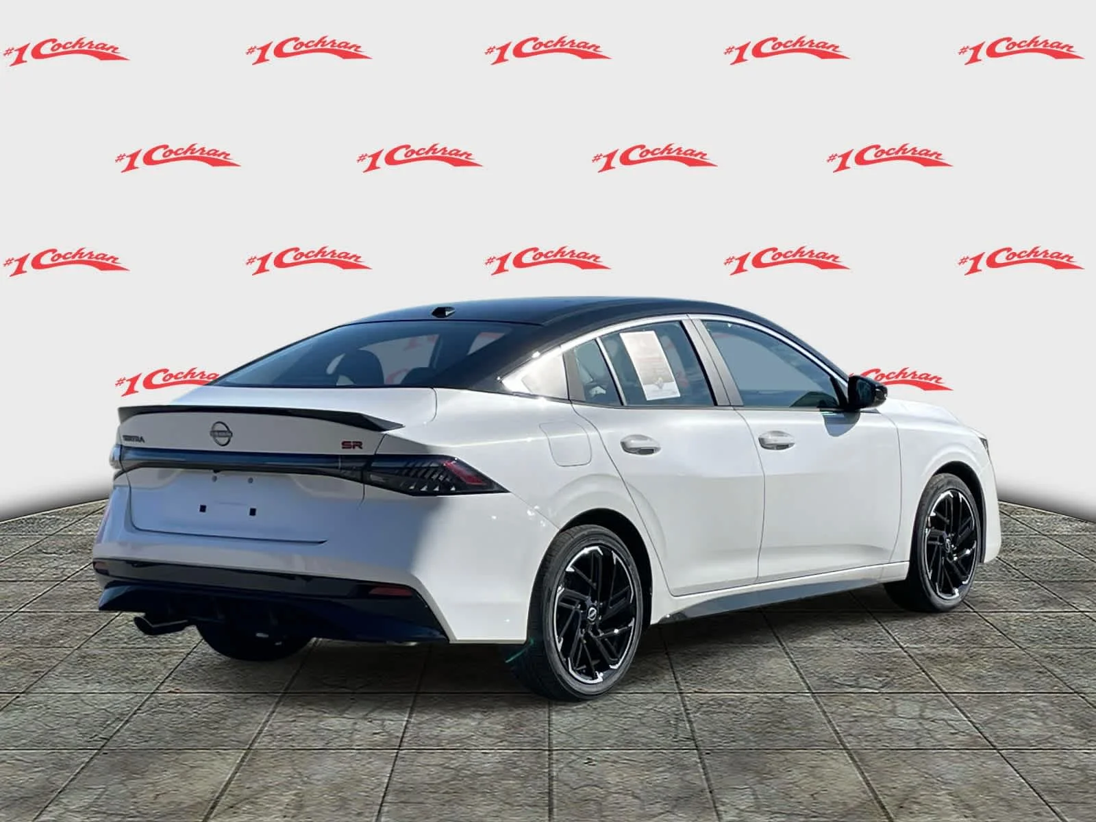 New 2026 Aspen White Tricoat/Super Black Nissan SR image 6