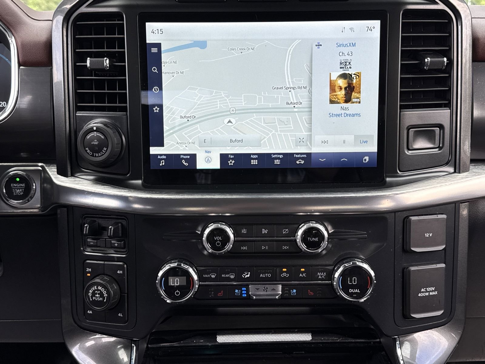 Used 2021 Black Ford Lariat image 4