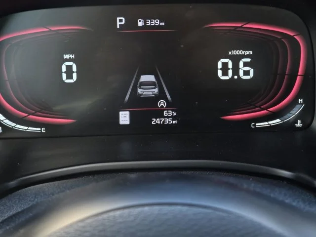 Used 2025 Fusion Orange Kia LX image 24