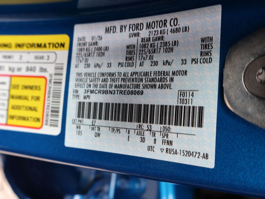 New 2026 Velocity Blue Metallic Ford Big Bend® image 39